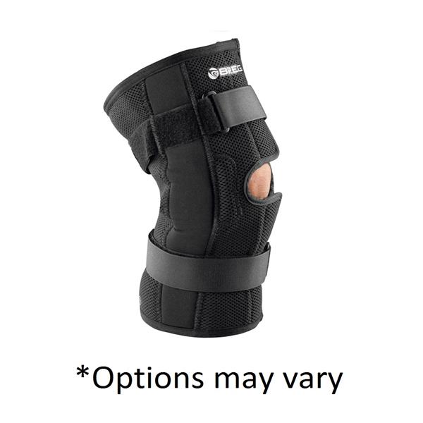 Brace Support Economy Knee Neoprene Black Size X-Small Ea